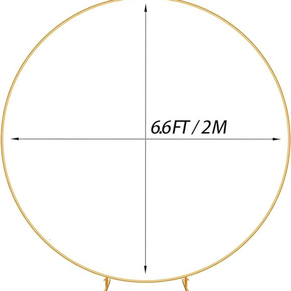 6.6ft Circle Heavy Duty Backdrop Stand - Picture 1 of 2